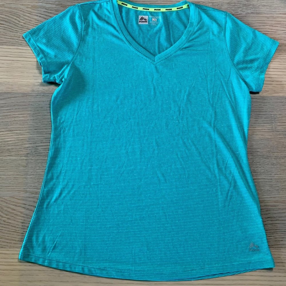 RBX Performance X-Dry Teal Shirt (L)